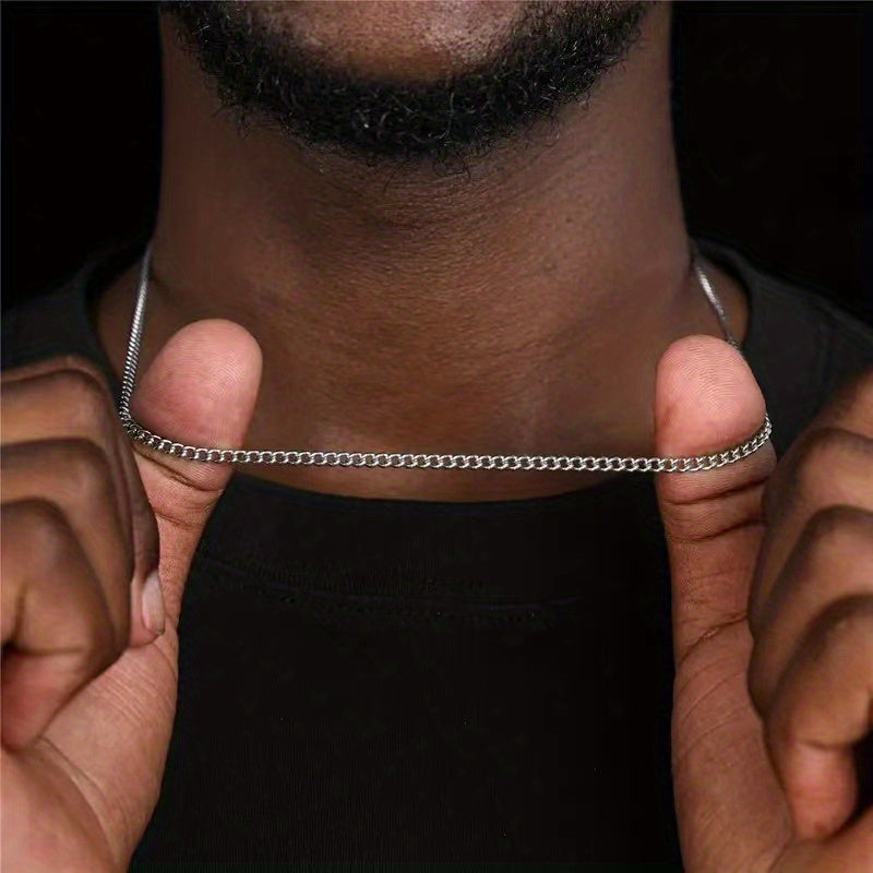 Titanium Steel Non-fading Diy Single Chain Accessories 3mm Stainless Steel Non-fading