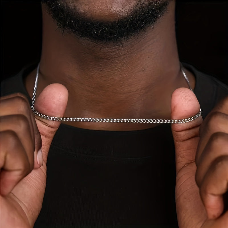 Titanium Steel Non-fading Diy Single Chain Accessories 3mm Stainless Steel Non-fading